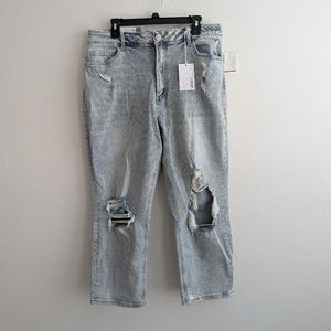 Vervet by Flying Monkey Distressed Mom Jeans